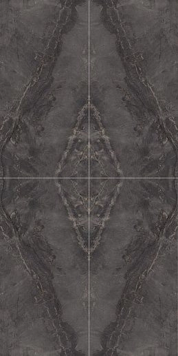Sybil Book Match Black Levigato 60x120 - фото 1