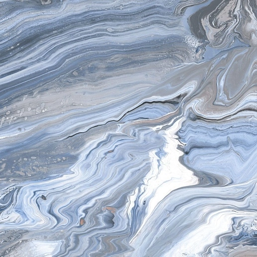 Ebru Blue 66x66 - фото 1