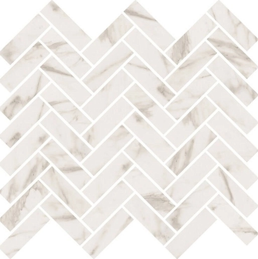 Sensi Mos. Chevron Calacatta Select 30x30 - фото 1