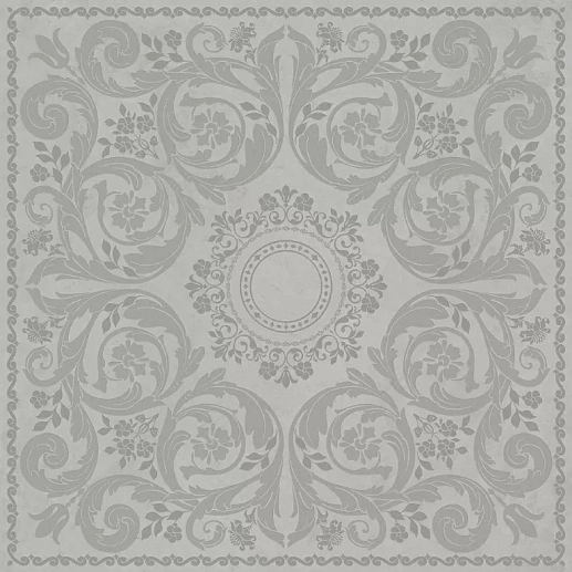 HGD/B592/SG850290R Декор Риальто 2 серый матовый обрезной 80x80x0.9 - фото 1