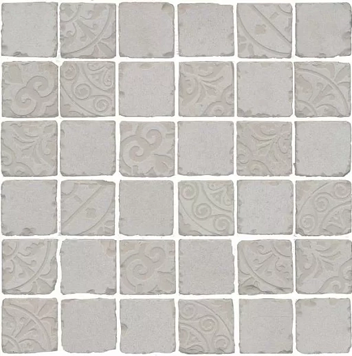 SBM005/DD640320 Про Фьюче серый светлый мозаичный 30x30 - фото 1