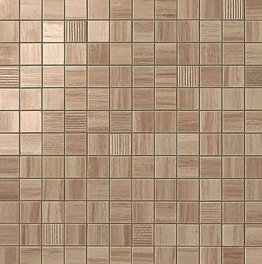 Aston Wood Iroko Mosaic 30.5x30.5 - фото 1
