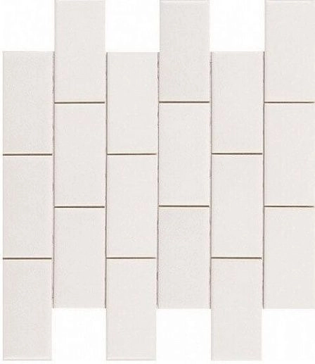 Modernista Liso PB C/C Blanco 5x10 Enmallado 30.5x30.9 - фото 1