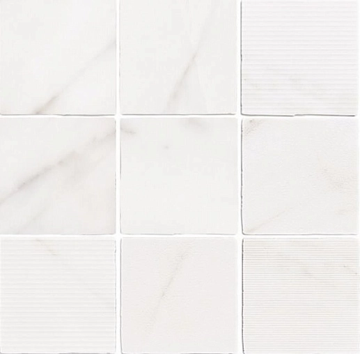 Gea Carved Calacatta 12.1x12.1 - фото 1