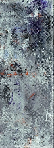 Grunge Blue A 32.8x89.8 - фото 1