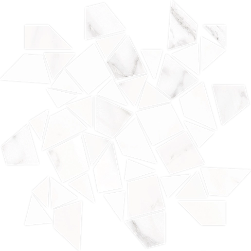 Doney Mosaico Necci Blanco 30x30 - фото 1