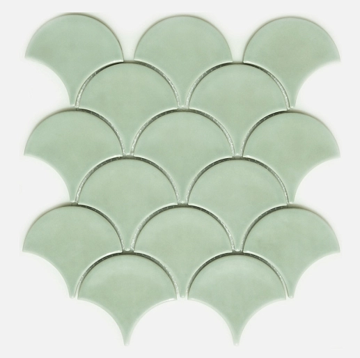Ceramic Mint Scales 25.9x27.3 - фото 1