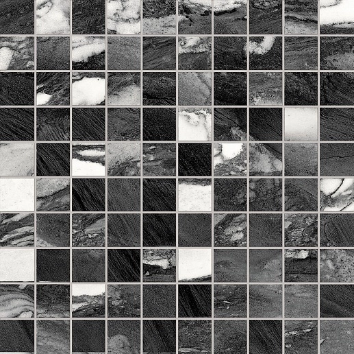 Tele di Marmo Mosaico 3x3 Calacatta Renoir Lappato - фото 1