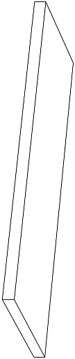 Chateau Gradone Angolare Sx Blanc Naturale 33x120x3.2 - фото 1
