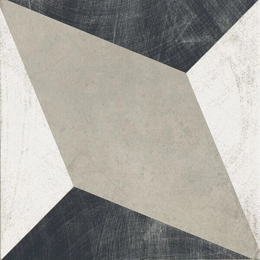 Via Emilia Itala Inserto Grigio 20x20 - фото 1