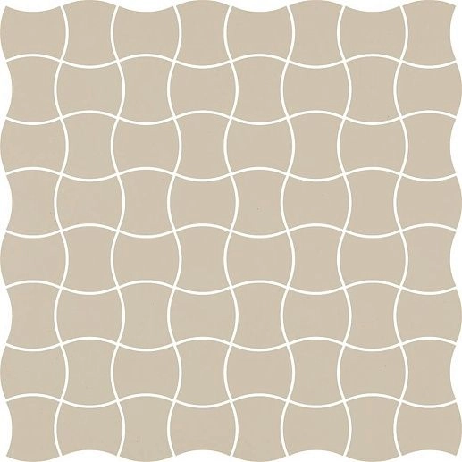 Modernizm Bianco Mozaika 30.86x30.86 - фото 1