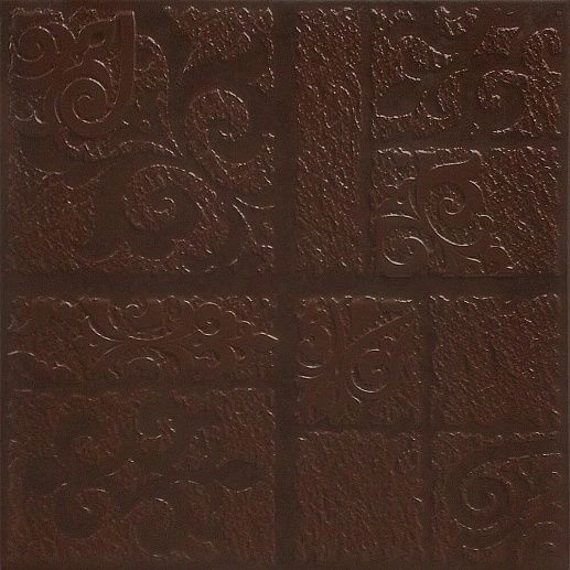 Каир 4 Коричневый 29.8x29.8 Рельеф - фото 1