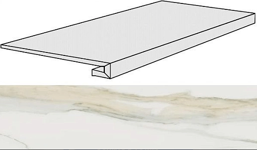I Classici Gold Glossy 33x120 - фото 1