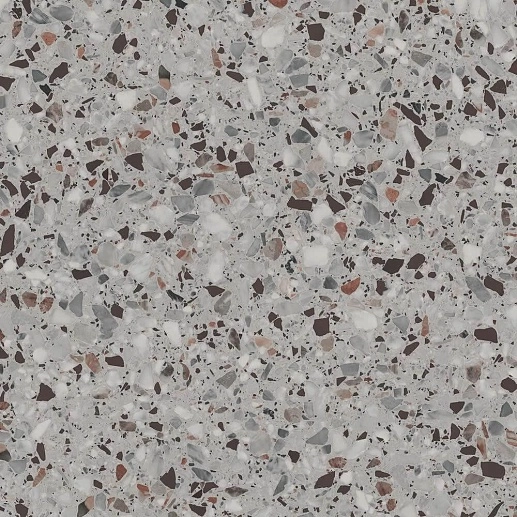 Terrazzo Grey Rectified Matt 80x80 - фото 1
