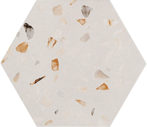 Doria Hex.Bianco 25.8x29 - фото 1