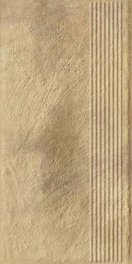 Eremite Beige Stopnica Prosta Struktura Mat 30x60 - фото 1