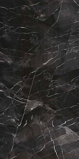 Black Calacatta Kristal Rektifiye Parlak Nano 60x120 - фото 1