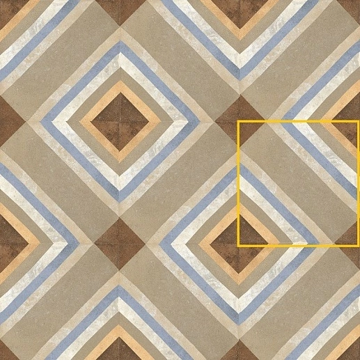 Swing Multicolor 04 Beige 20x20 - фото 1