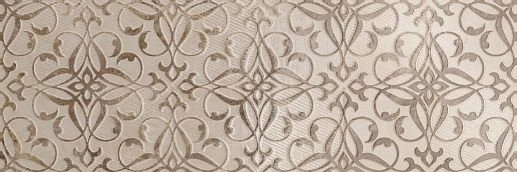 Clasic Floral Beige Rect 30x90 - фото 1