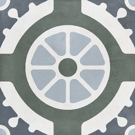 Havana White Rounde 22.3x22.3 - фото 1