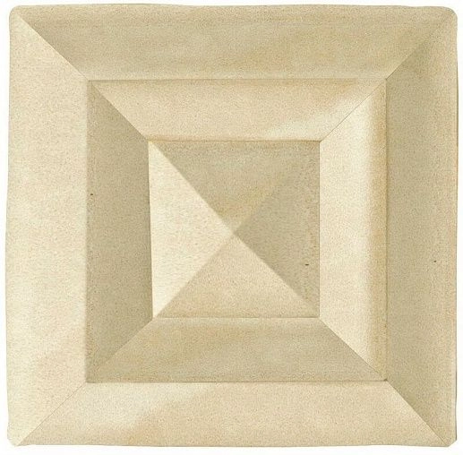 Sincera Righe Rilievo Lustro Champagne 6.5x6.5 - фото 1