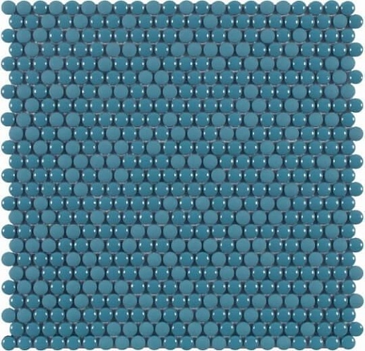 Mosaico Glass Mos.Dots Blue 28.2x28.5 - фото 1