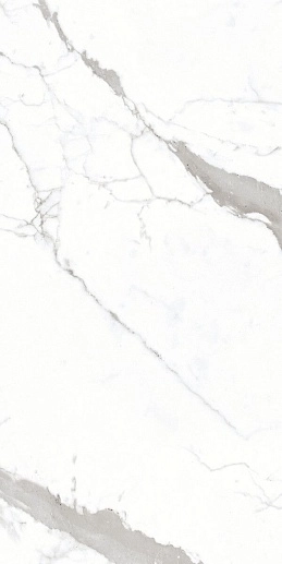 Venatino Grey Белый Сатинированный Карвинг 60x120 - фото 1