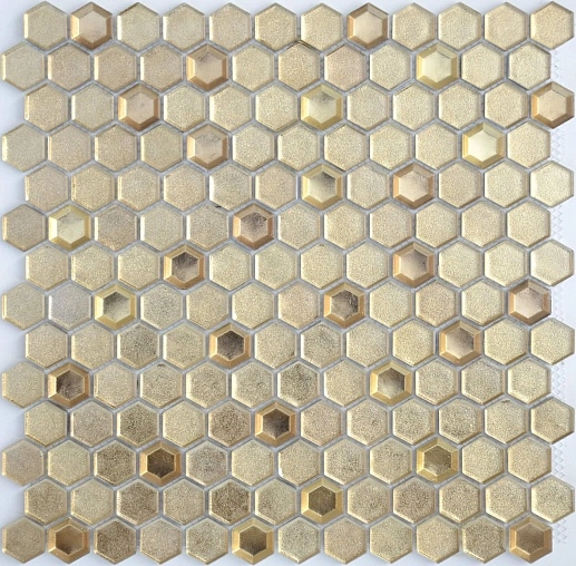 Alchimia Aureo Grani Hexagon 30x30 - фото 1