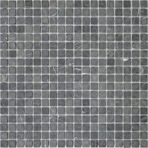 Pietrine 4 мм Nero Oriente Mat 15x15 - фото 1