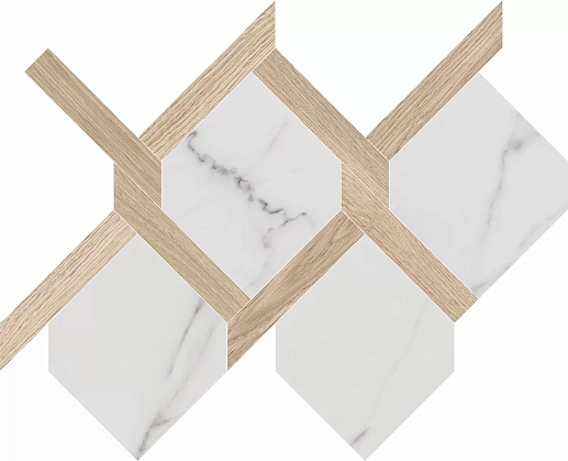 ID75T Декор Монте Тиберио наборный 49.5x40.2x0.9 - фото 1