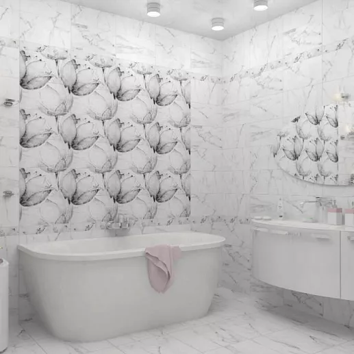 LB-Ceramics Каррарский мрамор 1