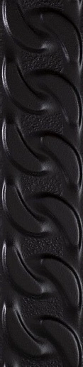 Fashion Spirit Black Listwa Mat. 9x39.8 - фото 1