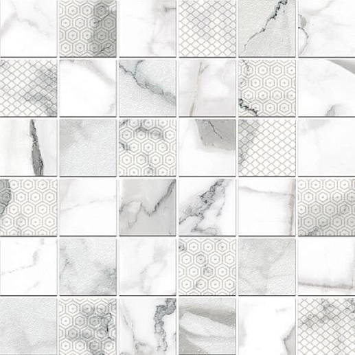 Arabescato Bianco Decor 30x30 - фото 1