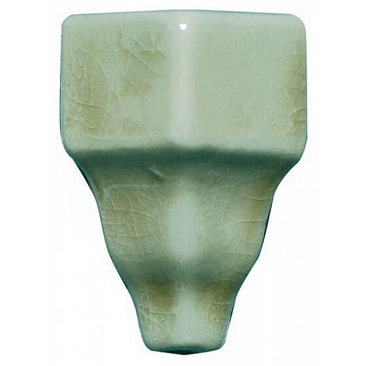 Modernista Angulo Exterior Cornisa C/C Verde Claro 3.5x15 - фото 1