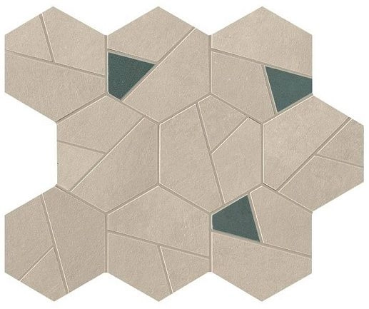 Boost Pro Cream Mosaico Hex Blue 25x28.5 - фото 1