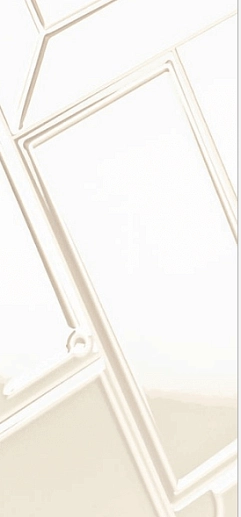 Art Deco Vector Frame A Beige 12.5x25 - фото 1