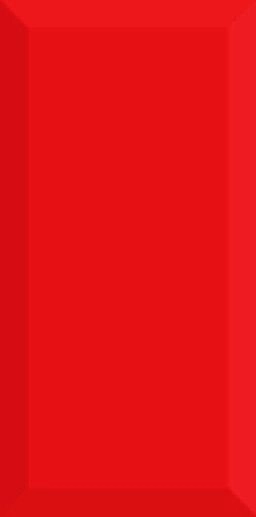 Monocolor Biselado Brillo Rojo 10x20 - фото 1