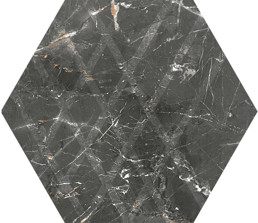 Marvelstone Grey Heksagon 19.7x17.1 - фото 1