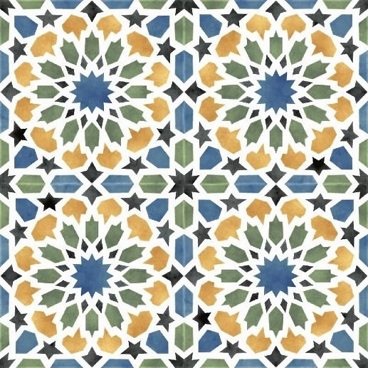 Tanger Blue 45.2x45.2 - фото 1