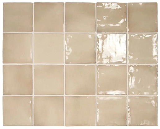 Manacor Beige Argile 10x10 - фото 1
