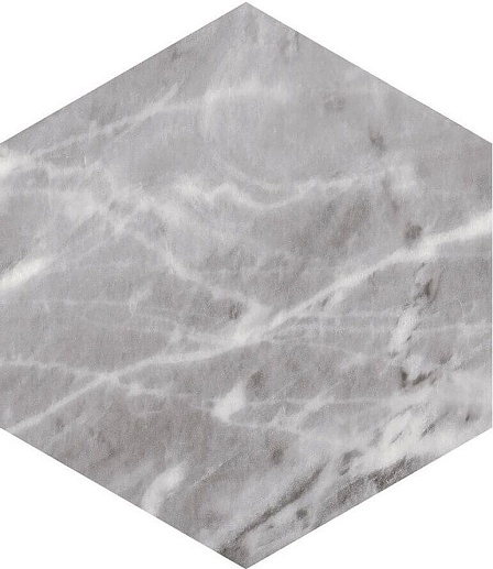Bardiglio Hexagon Dark 17.5x20 - фото 1