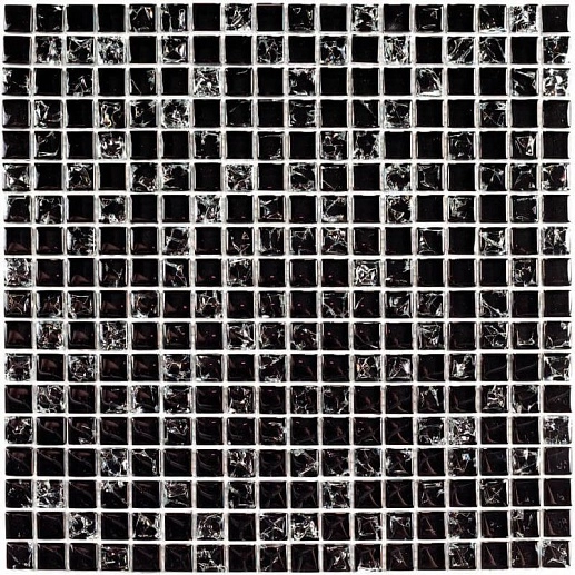 Mosaics Strike Black 30x30 - фото 1
