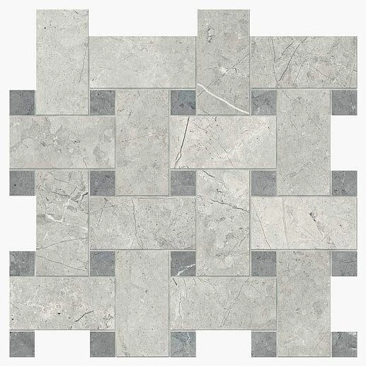 NovaBell Imperial Intreccio London Grey Silk. 30x30 - фото 1