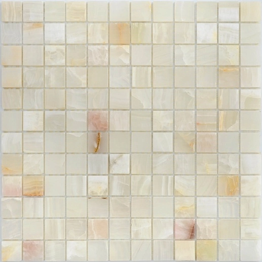 Pietrine Onice Jade Bianco Pol 23x23 - фото 1