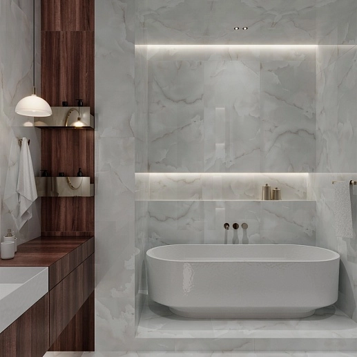 Arcadia Ceramica Onyx White Cloud 3