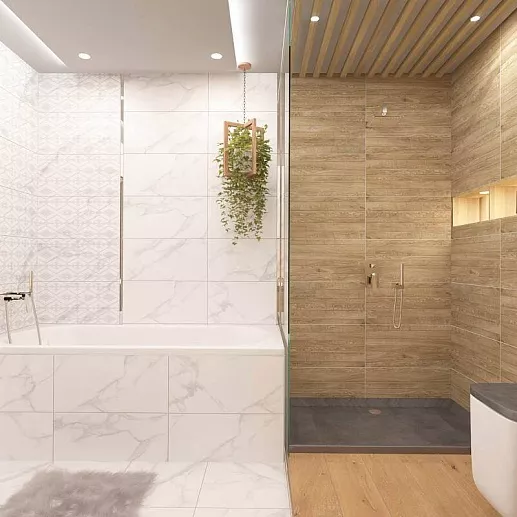 Kerlife Ceramicas Calacatta Bianco 6