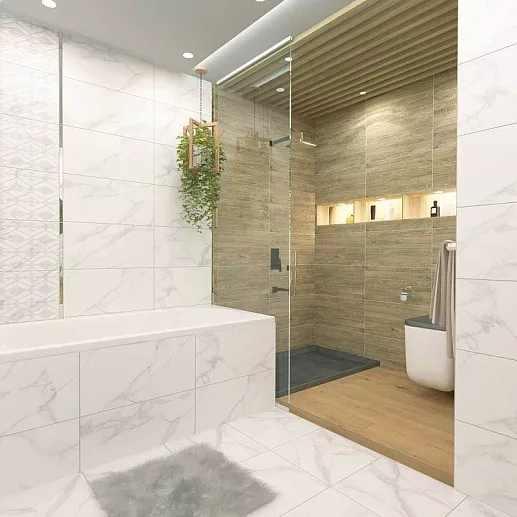 Kerlife Ceramicas Calacatta Bianco 3