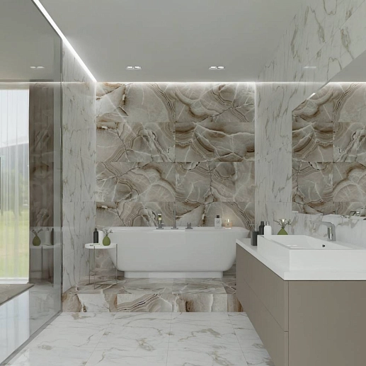 SotGres Modern Statuario 1