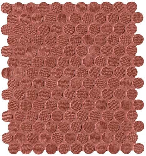 Color Line Copper Marsala Round Mosaico 29.5x32.5 - фото 1