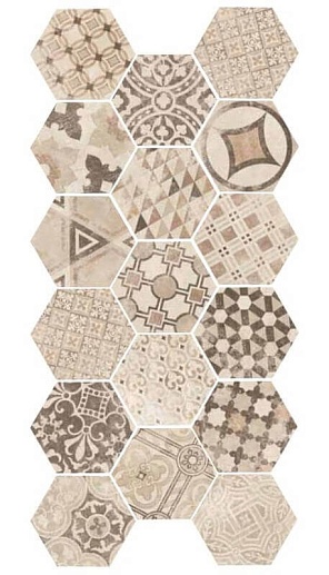 Hexatile Cement Garden Sand 17.5x20 - фото 1